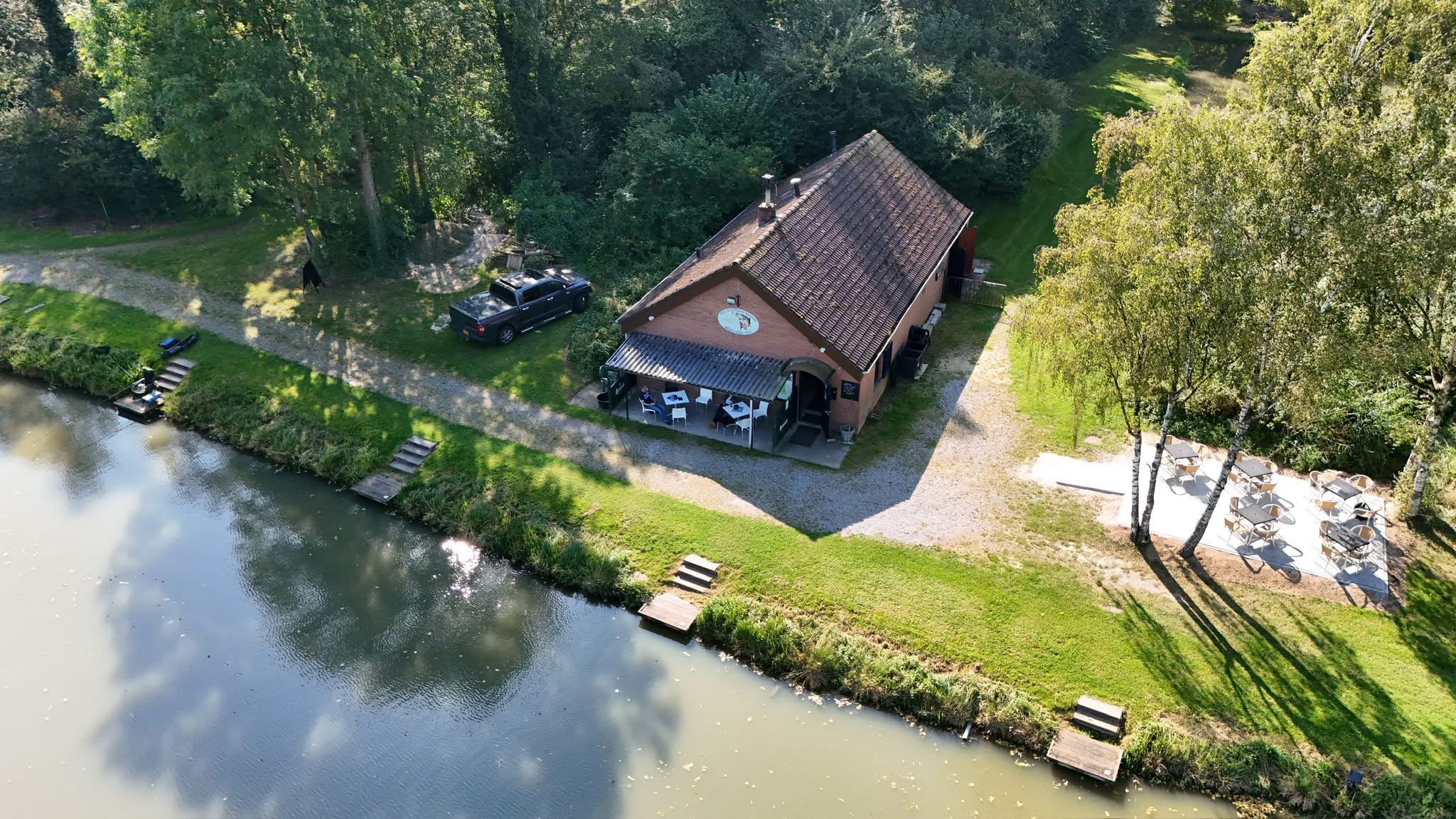 Luchtfoto van het Stekhoes